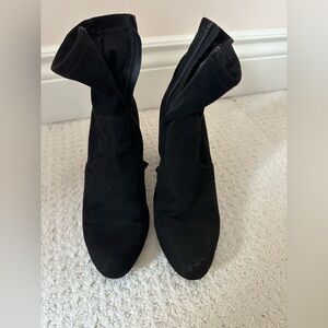 Steve Madden Black Ankle Booties